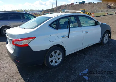 2014 Nissan Sentra S from USA, damaged, VIN 3N1AB7AP2EL630201